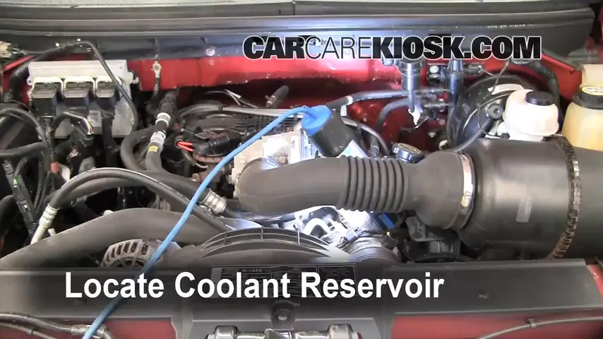 2007 Ford F-150 XL 4.2L V6 Standard Cab Pickup (2 Door) Coolant (Antifreeze) Add Coolant